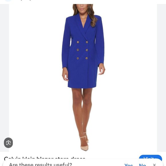 Calvin Klein long blazer or dress - Picture 2 of 7